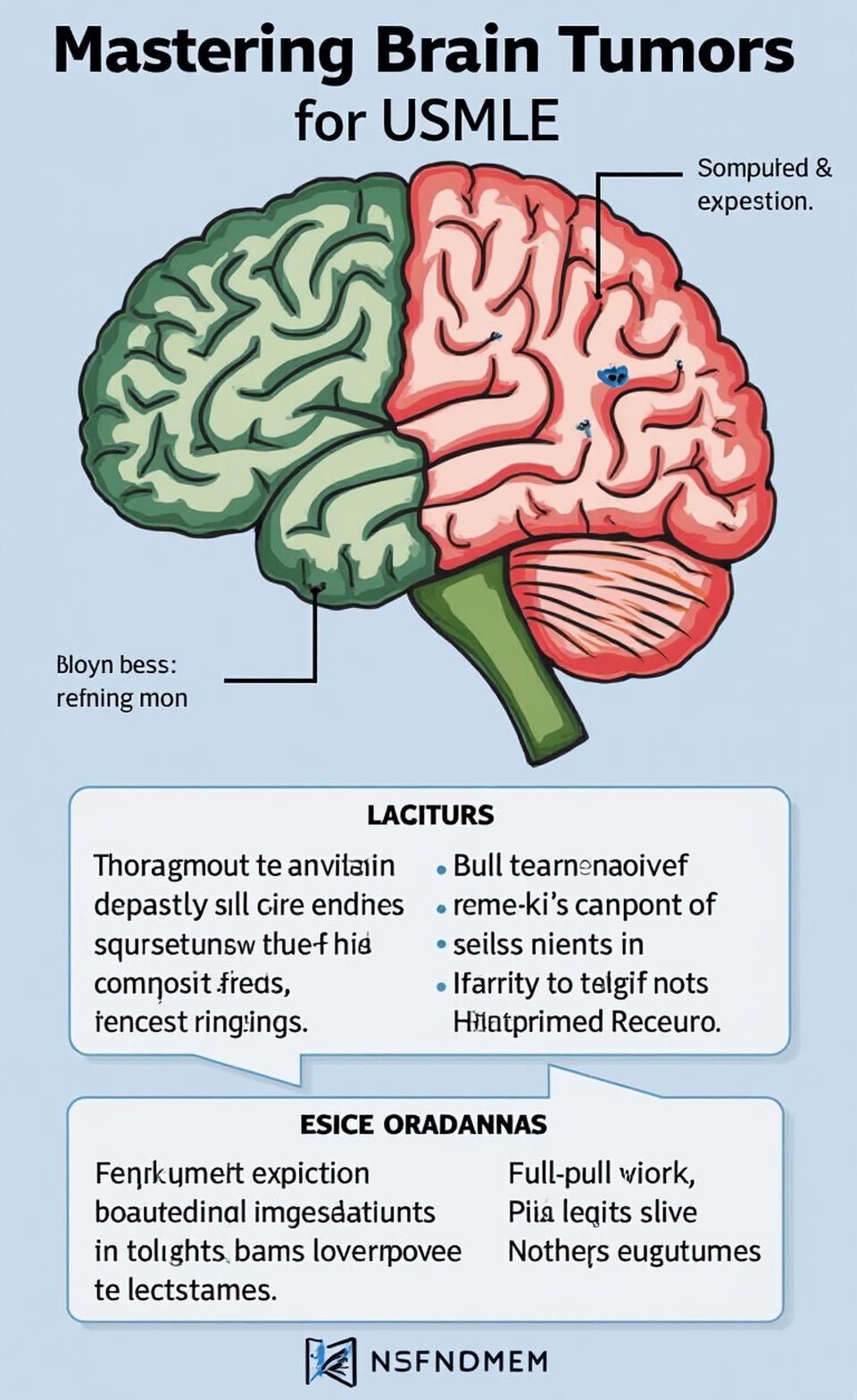 Mastering Brain Tumors for USMLE- High-Yield Mnemonics and Buzzwords